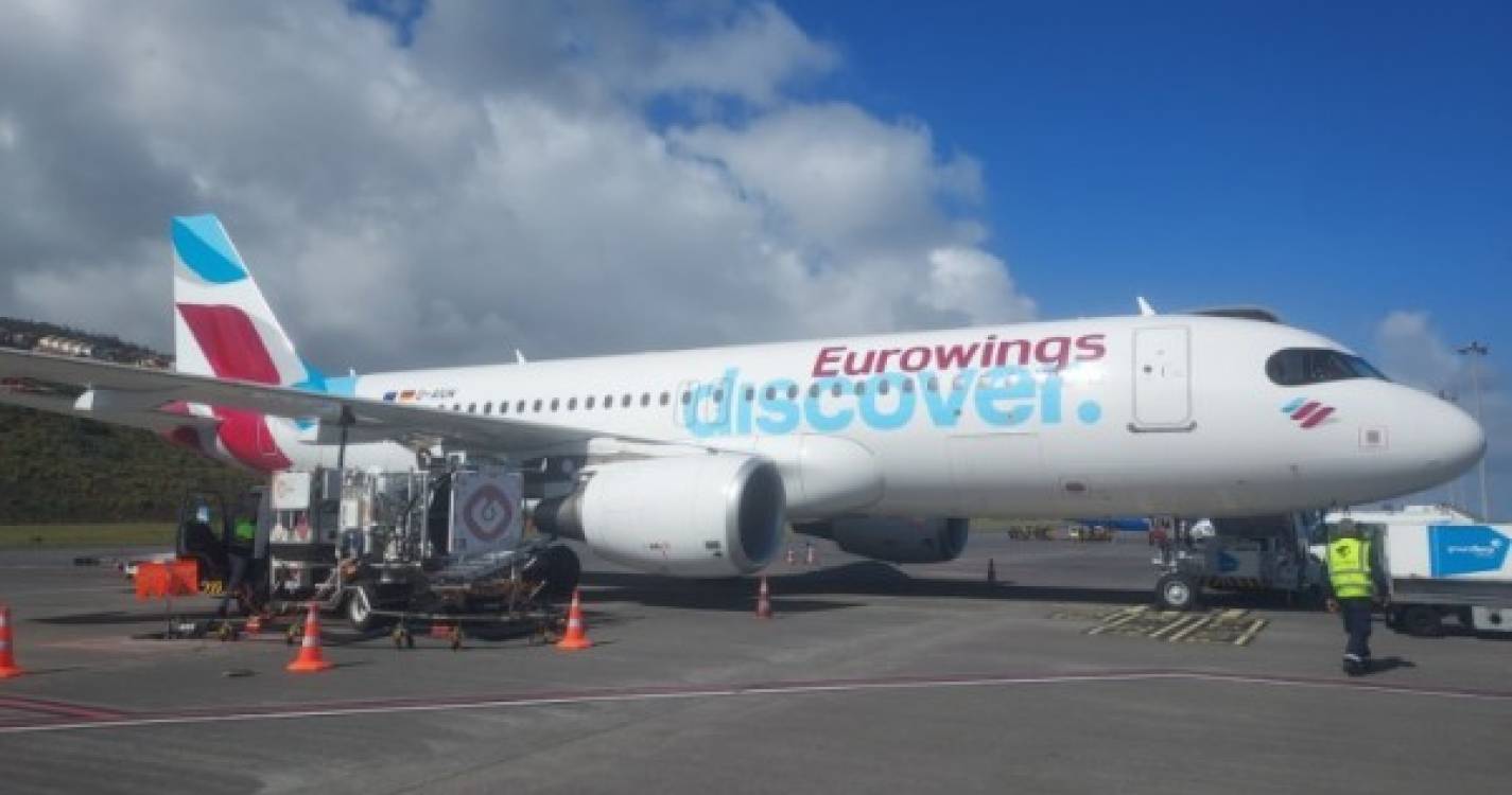 Eurowings Discover passa a ligar Frankfurt à Madeira este verão