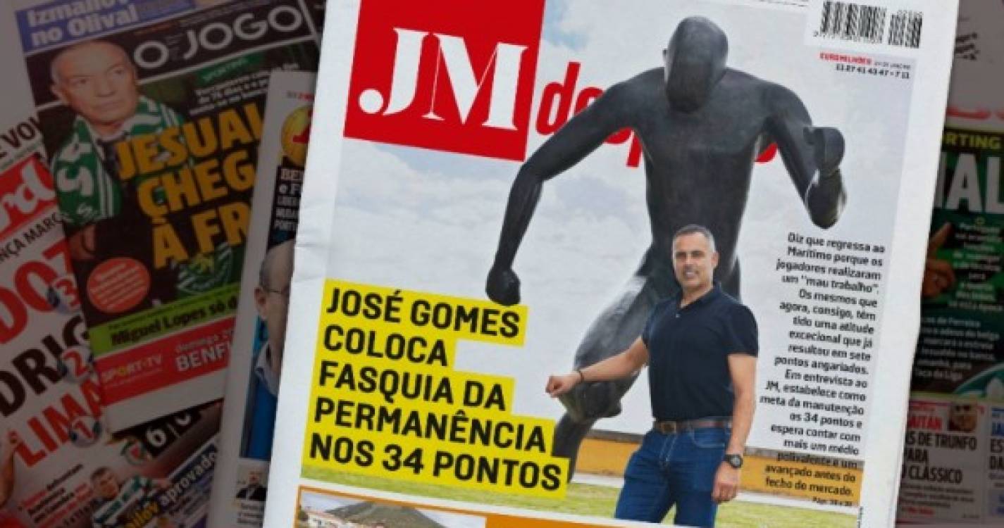 José Gomes coloca fasquia da permanência nos 34 pontos
