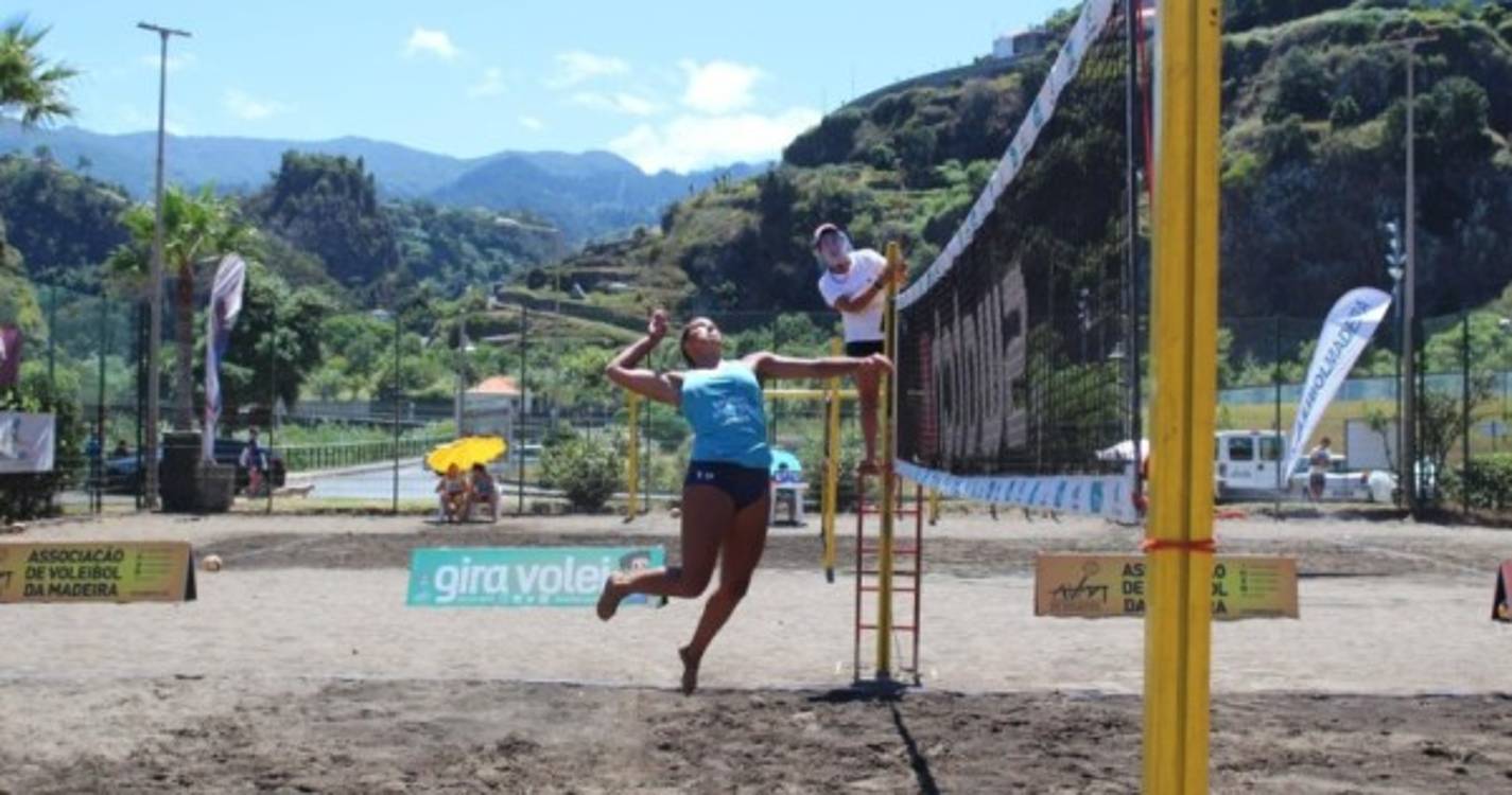Circuito Regional de Voleibol de Praia arranca amanhã em Santana