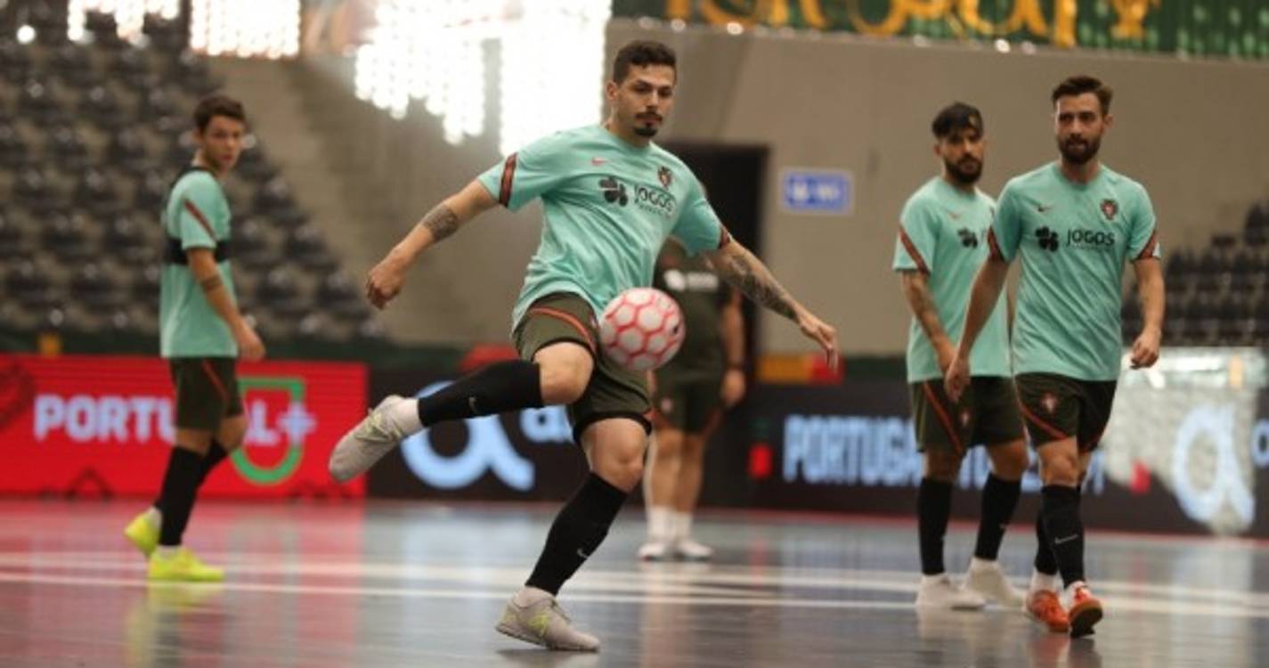 Portugal quer ‘pleno’ de triunfos na corrida ao Mundial de futsal, diz Bruno Coelho