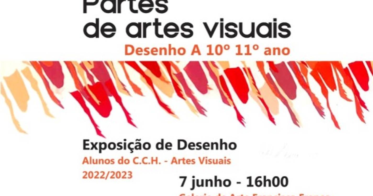 Alunos de Desenho da Francisco Franco expõem ‘Partes de Artes Visuais’