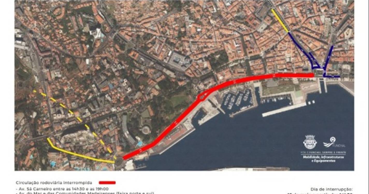 'Madeira Flower Classic Auto Parade' no Funchal vai mexer com o trânsito domingo