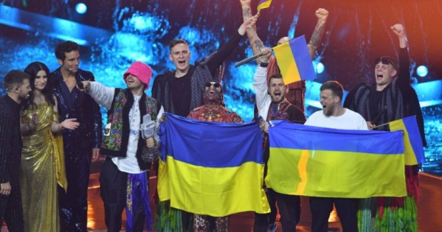 Zelensky saúda vitória da Ucrânia e promete acolher Eurovisão um dia em Mariupol