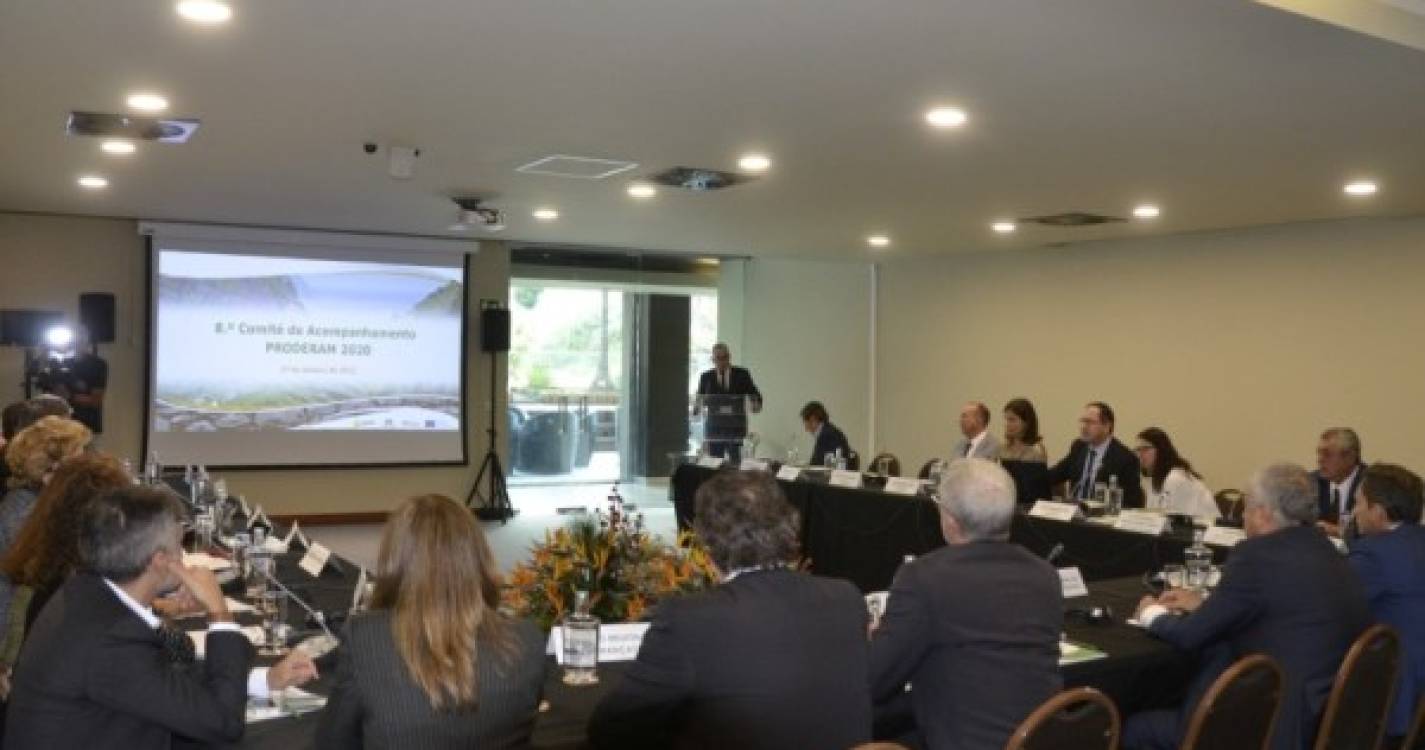 Humberto Vasconcelos destaca Madeira como &#34;exemplo&#34; na reunião do Comité de Acompanhamento do PRODERAM 2020