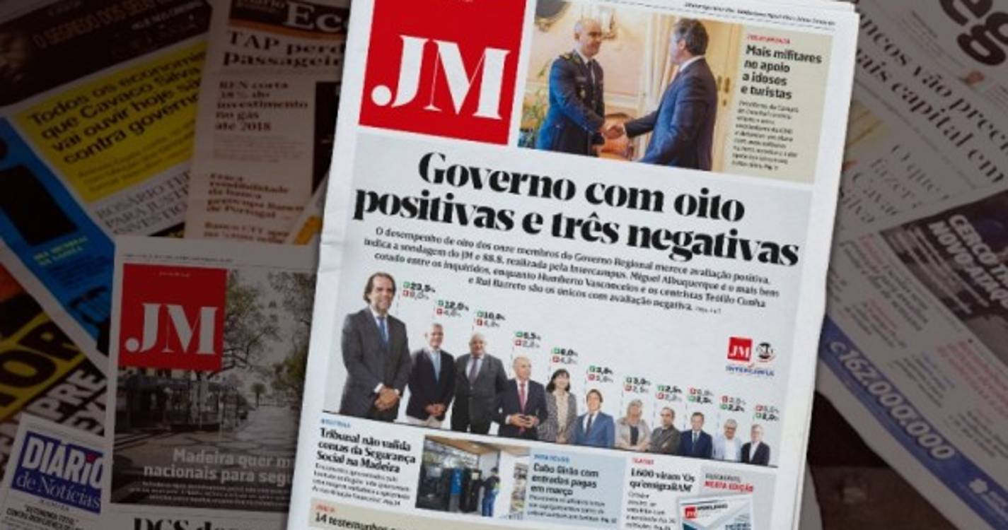 Governo com oito positivas e três negativas