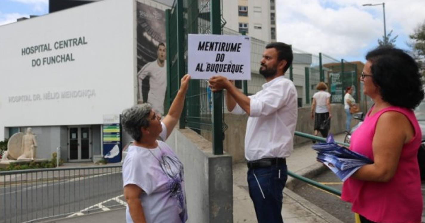 CDU fala em "mentiras" do Governo de Albuquerque