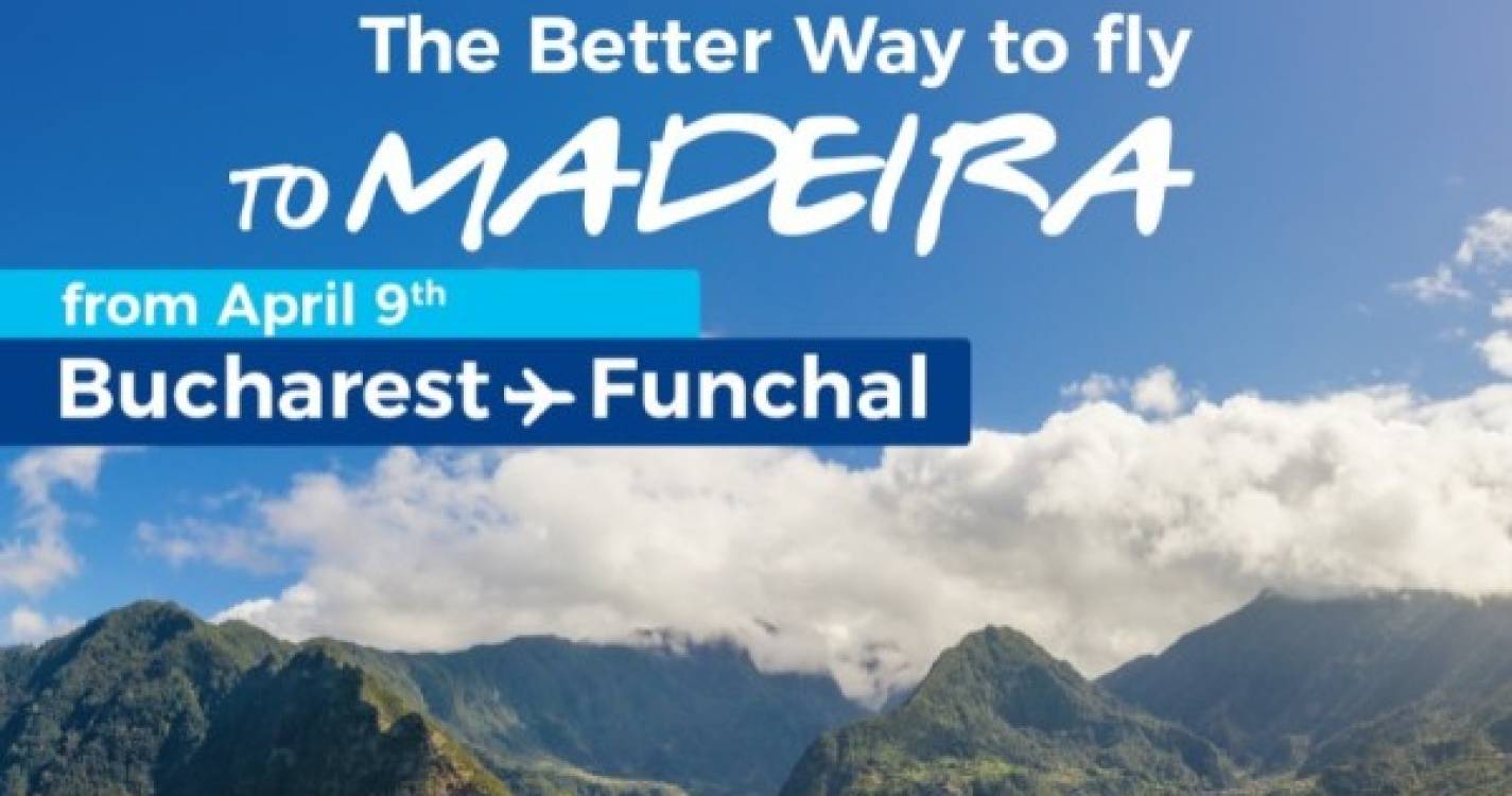 Blue Air anuncia lança rota entre Bucareste e Funchal