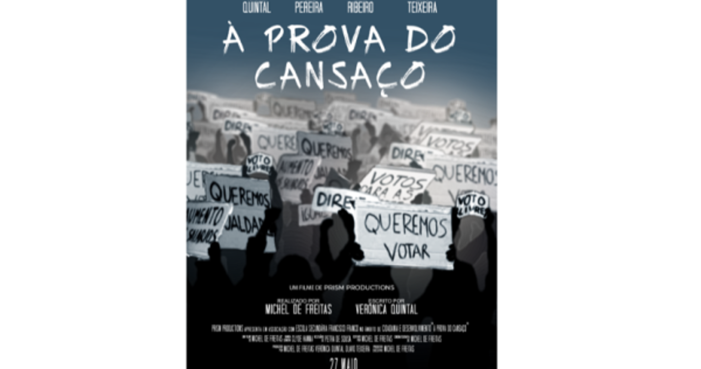 Alunos da Francisco Franco apresentam curta-metragem 'À Prova do Cansaço'