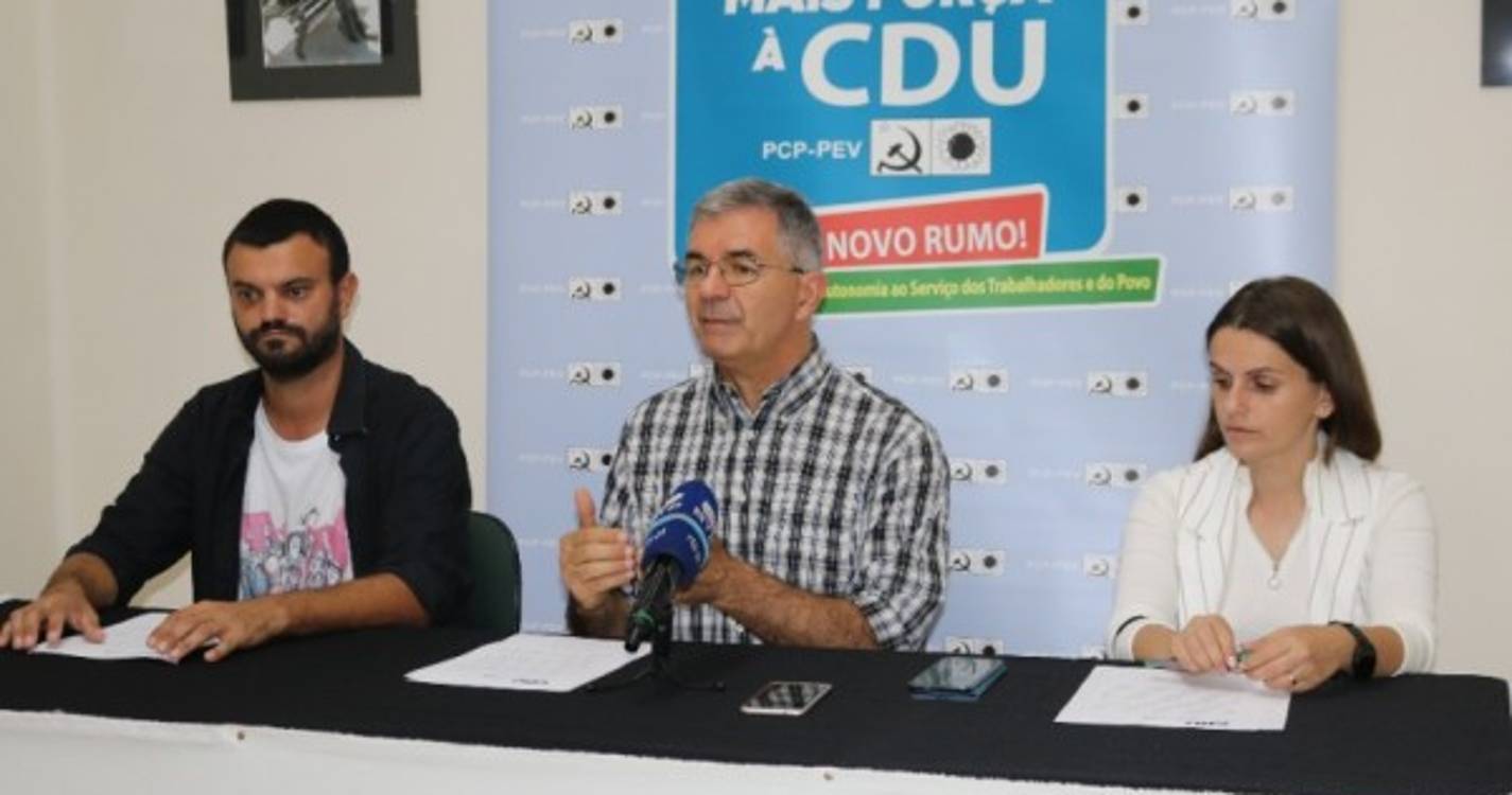 Eleições Regionais: CDU revela processo da CNE contra Governo Regional
