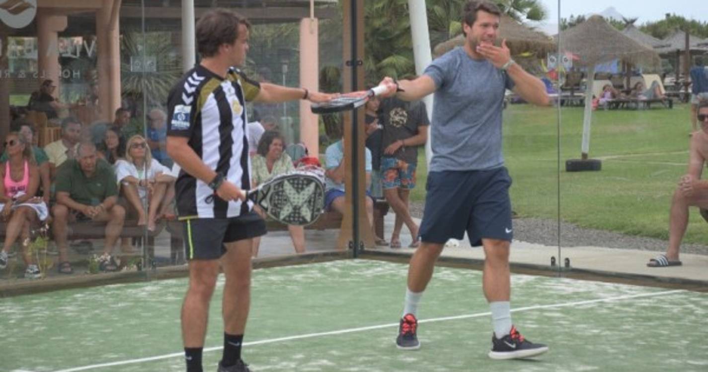 Afonso Alves e Tomás Pereira vencem final do N3 do Porto Santo Padel Trophy