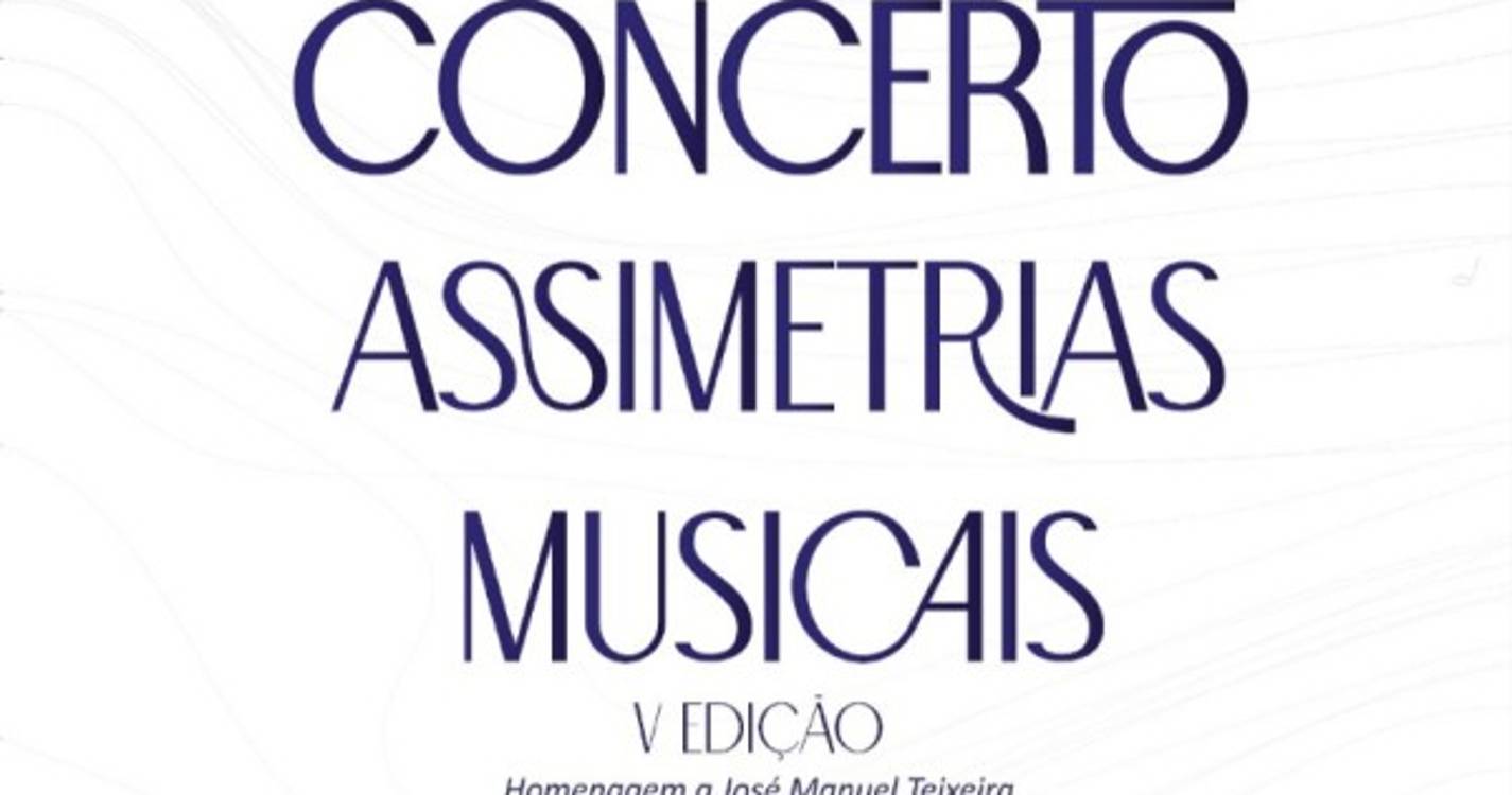 Vª Edição do Assimetrias Musicais encerra amanhã com grande concerto