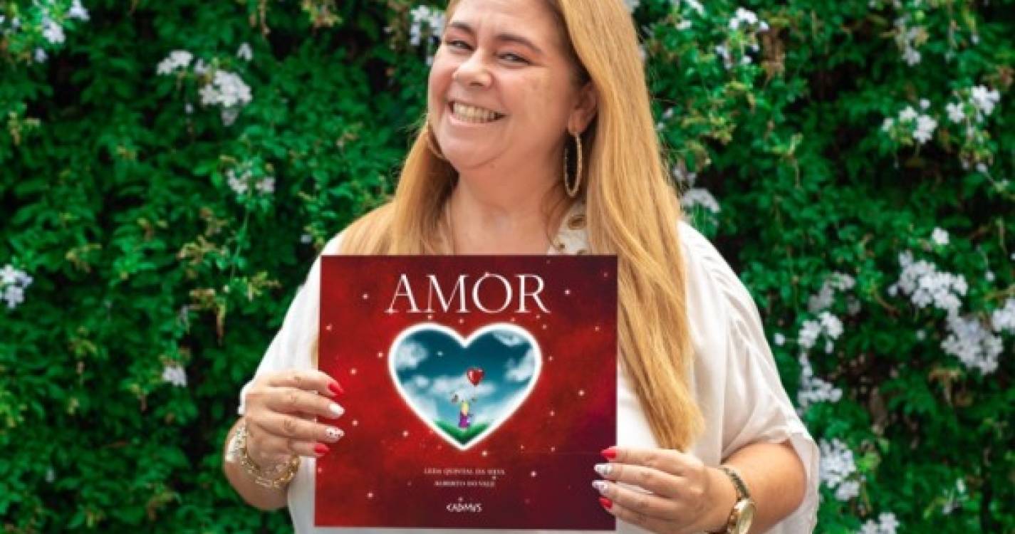 Leda Pestana lança o seu primeiro livro 'Amor'