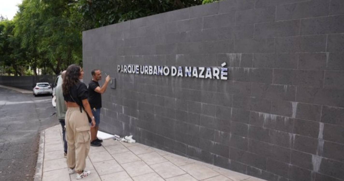 Parque Urbano da Nazaré quase a abrir (com fotos)