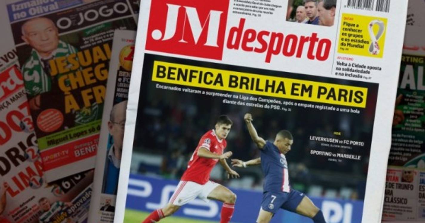 Benfica brilha em Paris