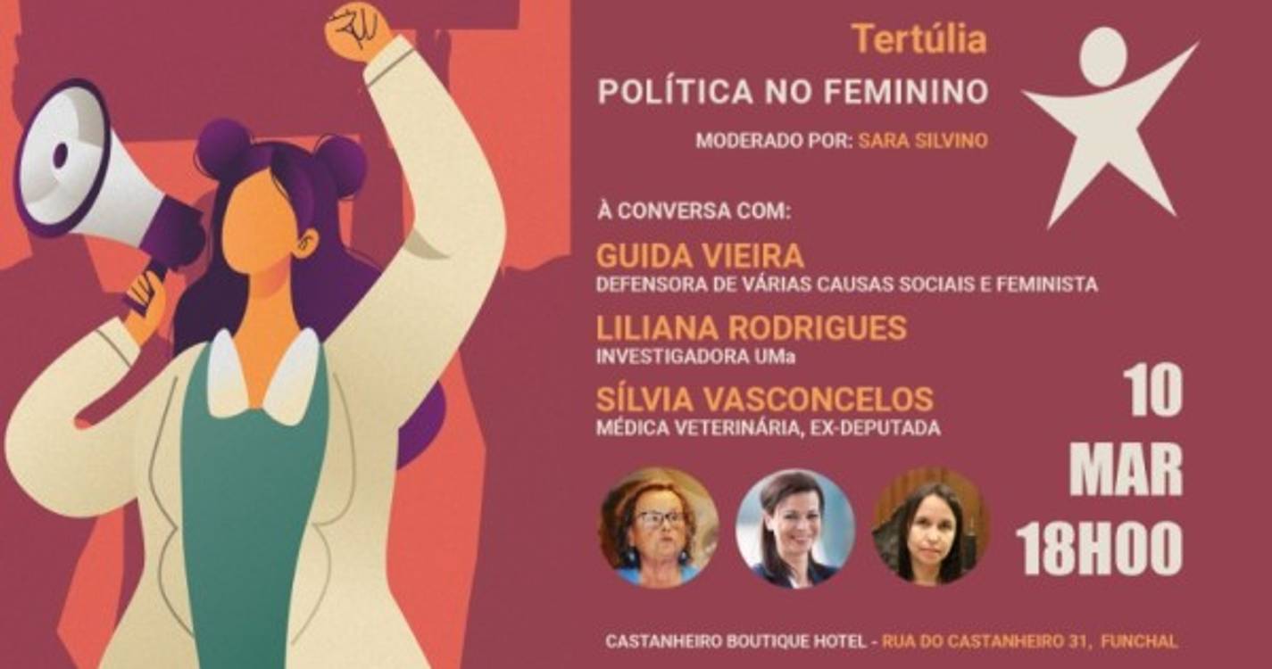 BE promove tertúlia 'Politica no Feminino'