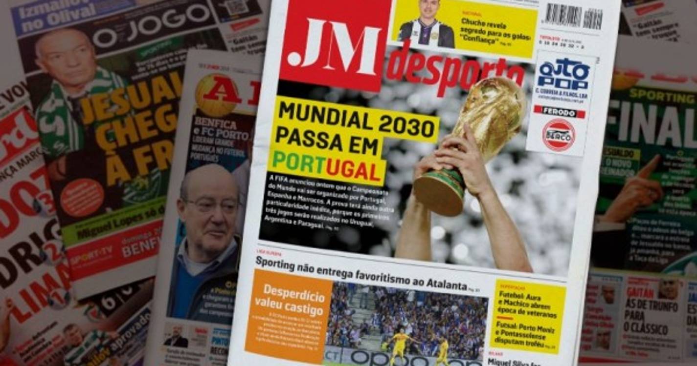 Mundial 2030 passa em Portugal