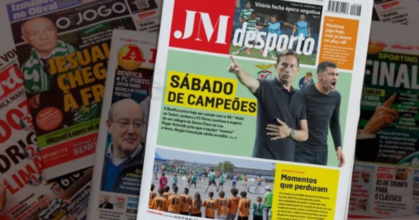 Sábado de campeões na I Liga