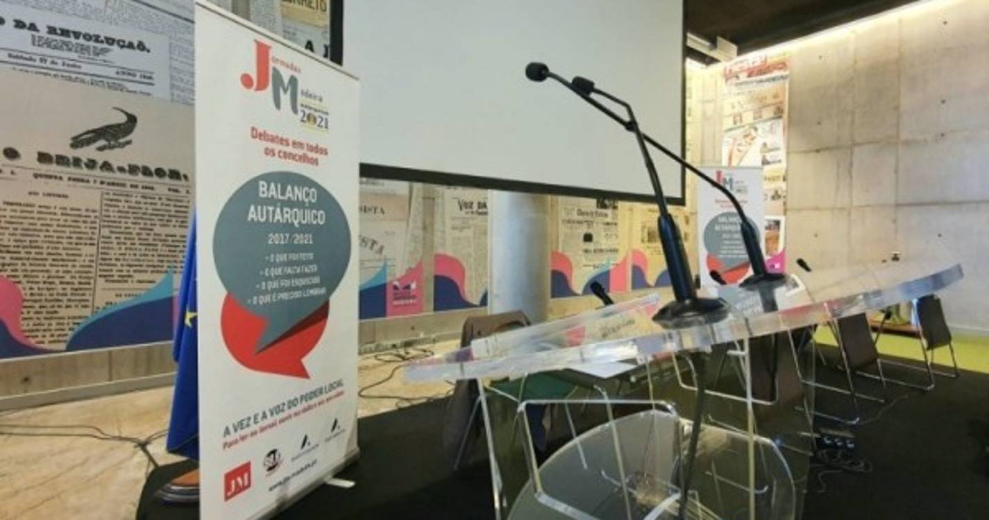 Jornadas Madeira 2021: Tudo a postos para o debate em Câmara de Lobos. Assista em direto