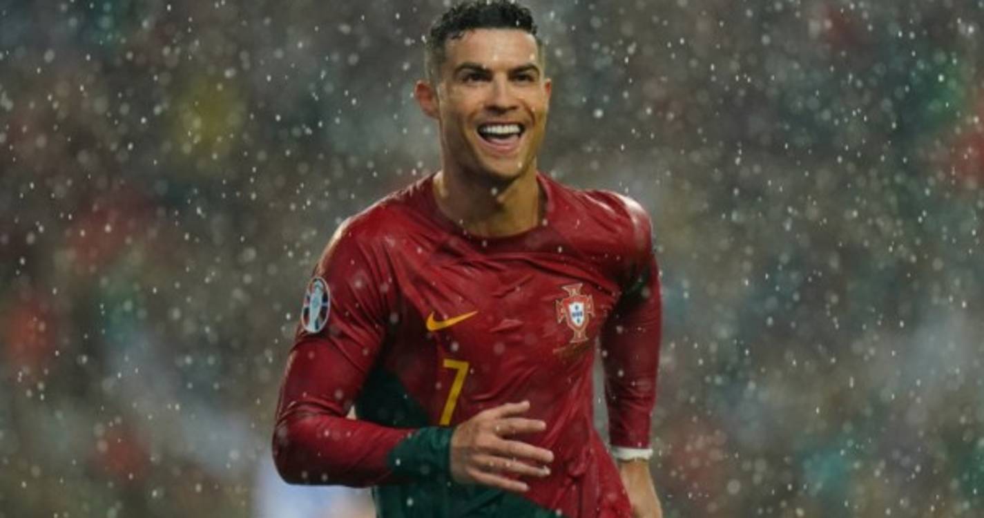 Euro2024: Cristiano Ronaldo com muita alegria pelo apuramento