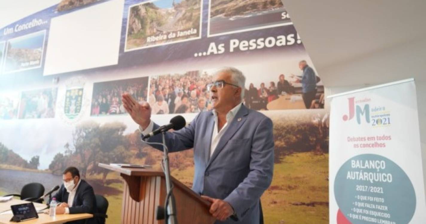 Jornadas Madeira 2021: Presidente destaca medidas sociais implementadas no Porto Moniz e critica Executivo regional
