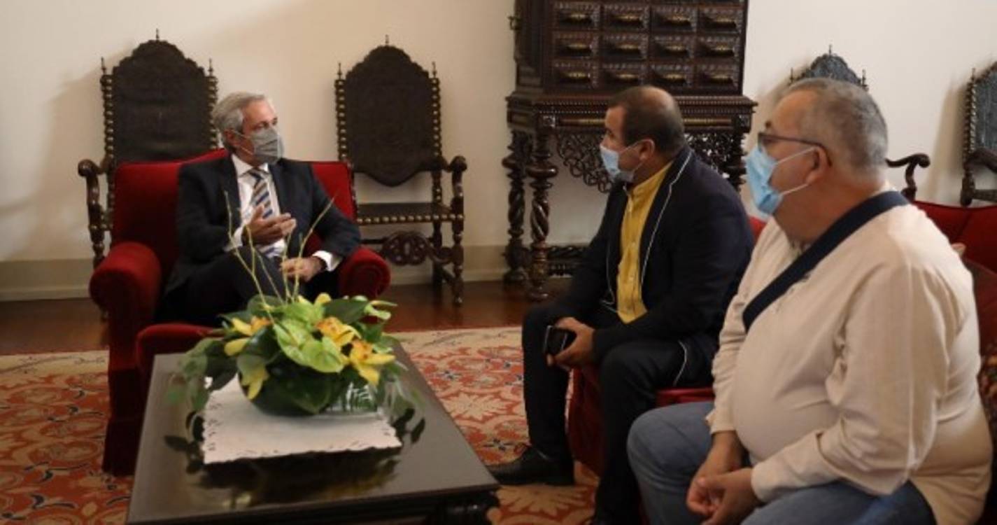 José Manuel Rodrigues recebeu dirigentes da Associação de Fado da Madeira