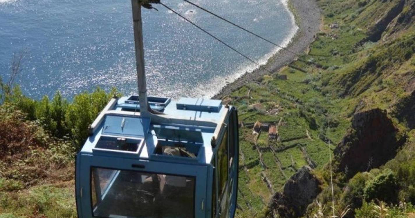 Caiu cabine de teleférico da Rocha do Navio