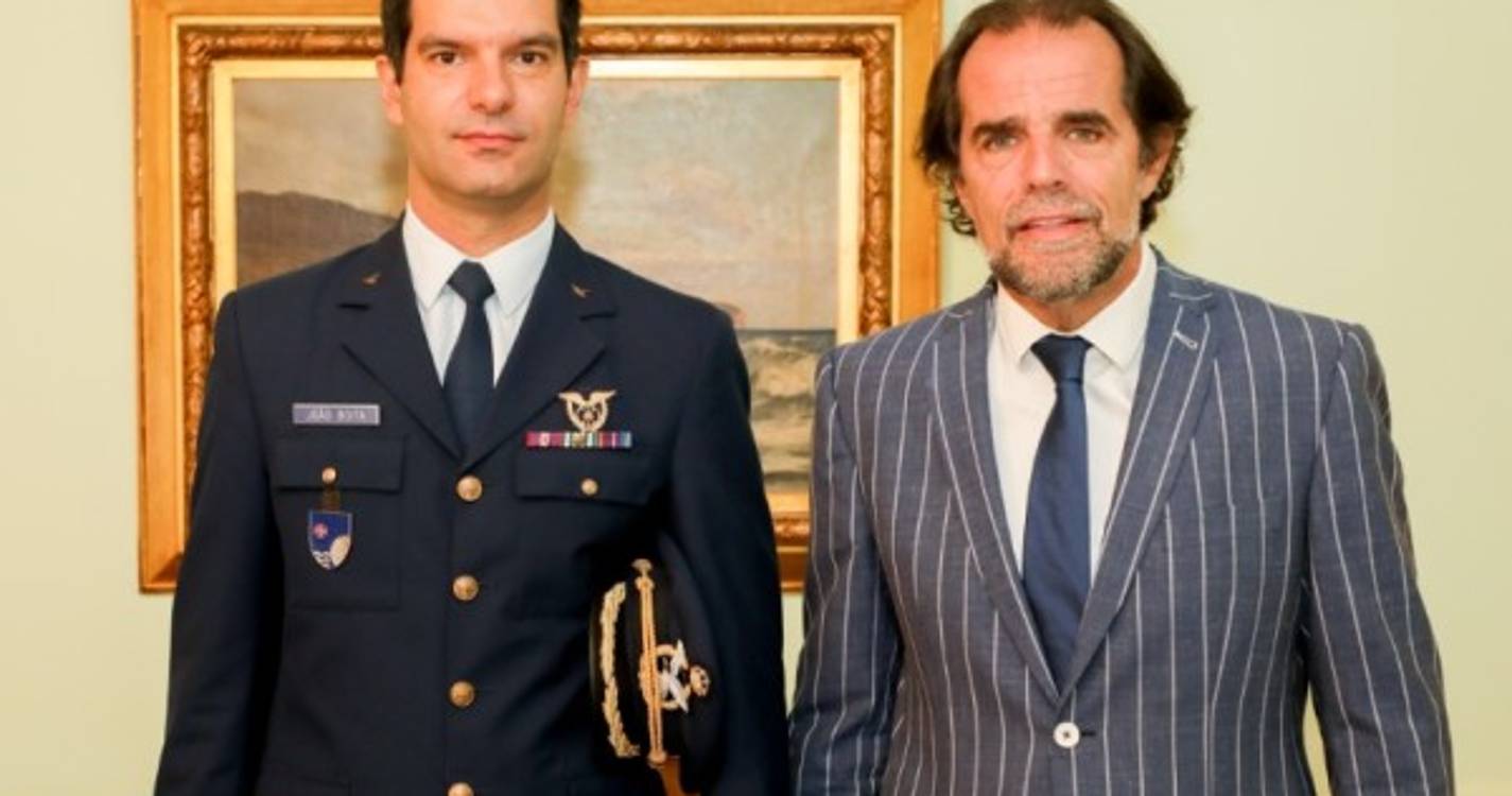 Albuquerque recebeu em audiência comandante da estação de radar nº 4