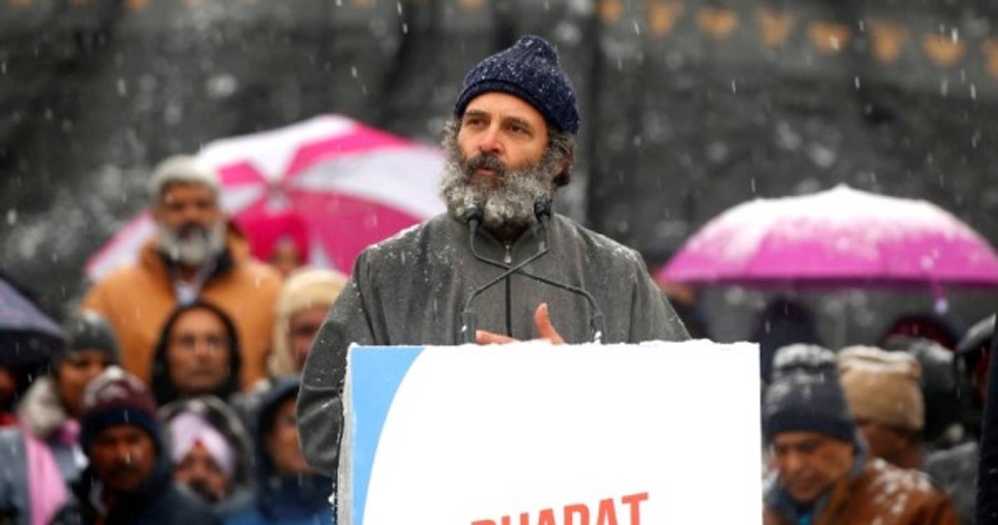 Congresso Nacional Indiano encerrou em Caxemira marcha de 3.500 quilómetros