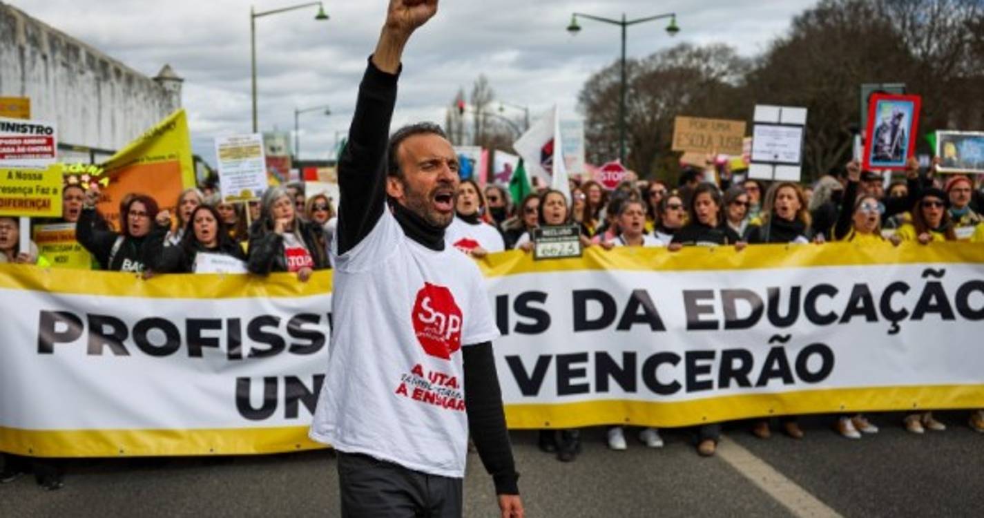 Stop acredita que portugueses estão solidários com reivindicações dos professores