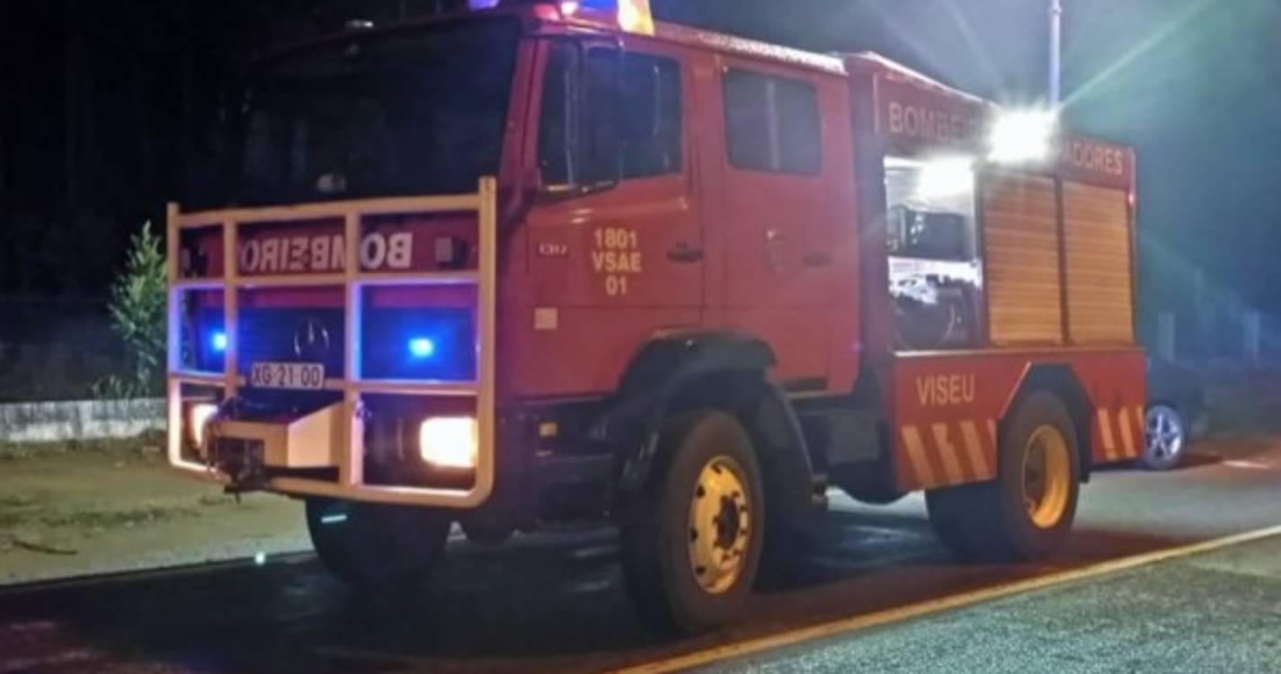 Viseu: Fogo deixa duas famílias sem casa