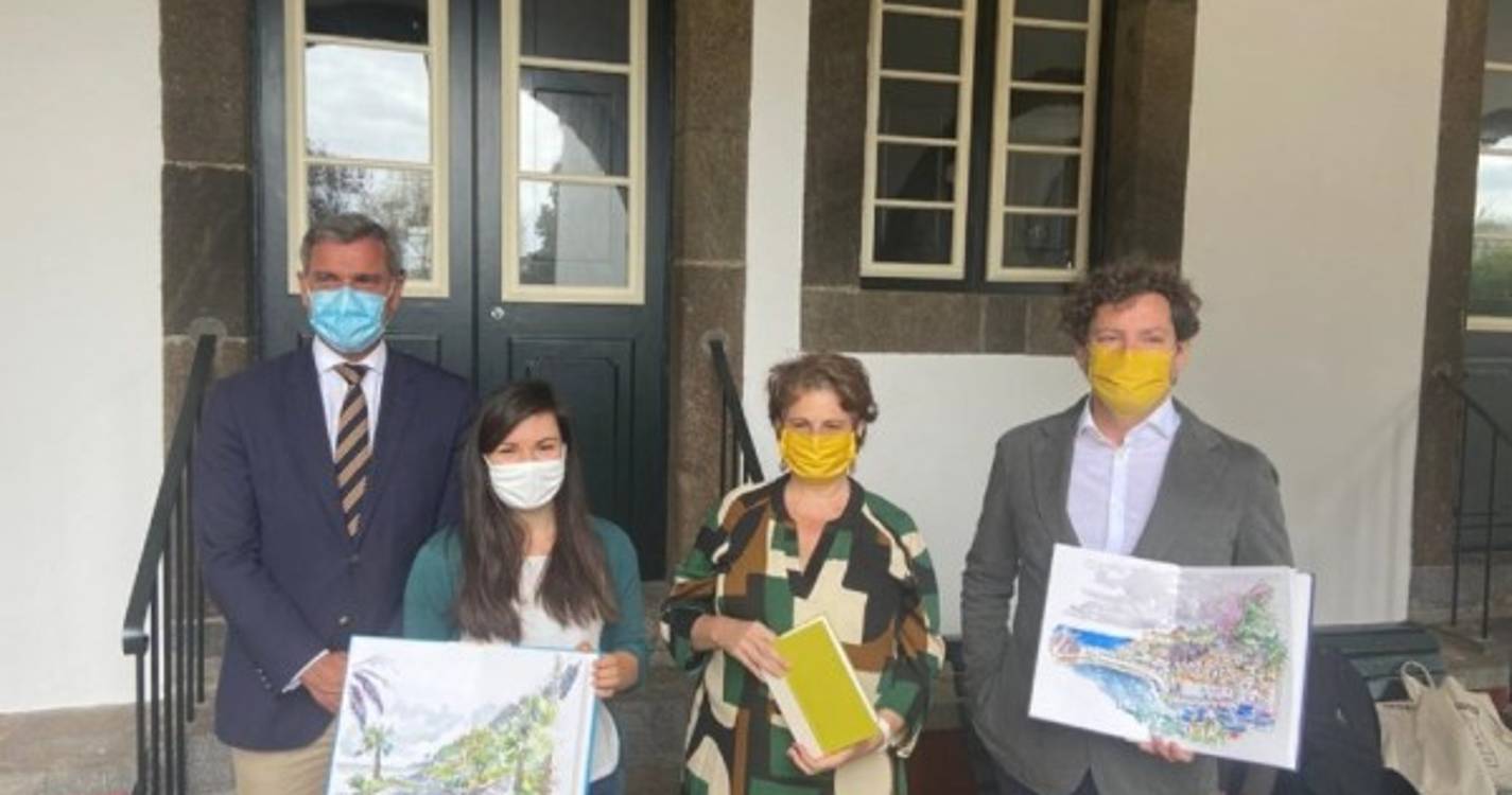 Mostrar a Madeira ao mundo através do desenho e da escrita