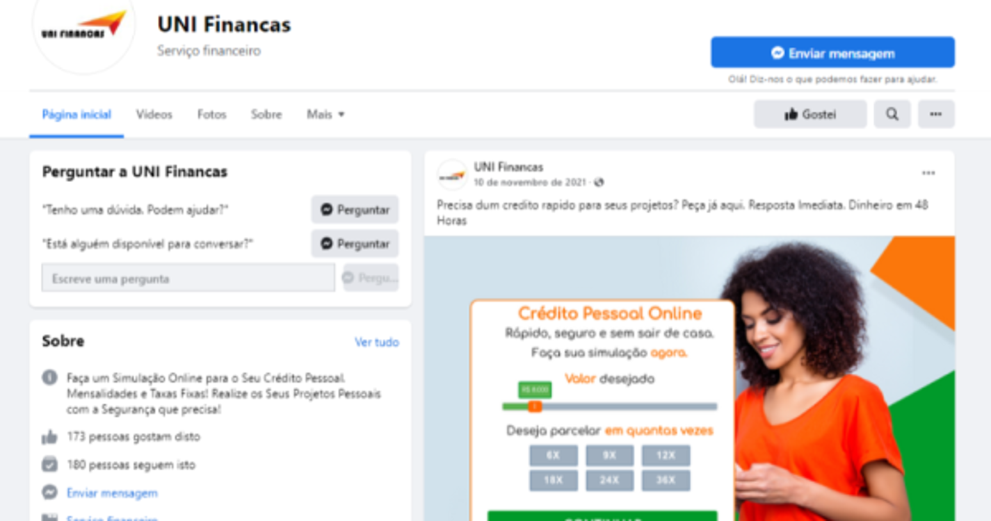 Banco de Portugal: UNI Finanças sem habilitação para conceder crédito