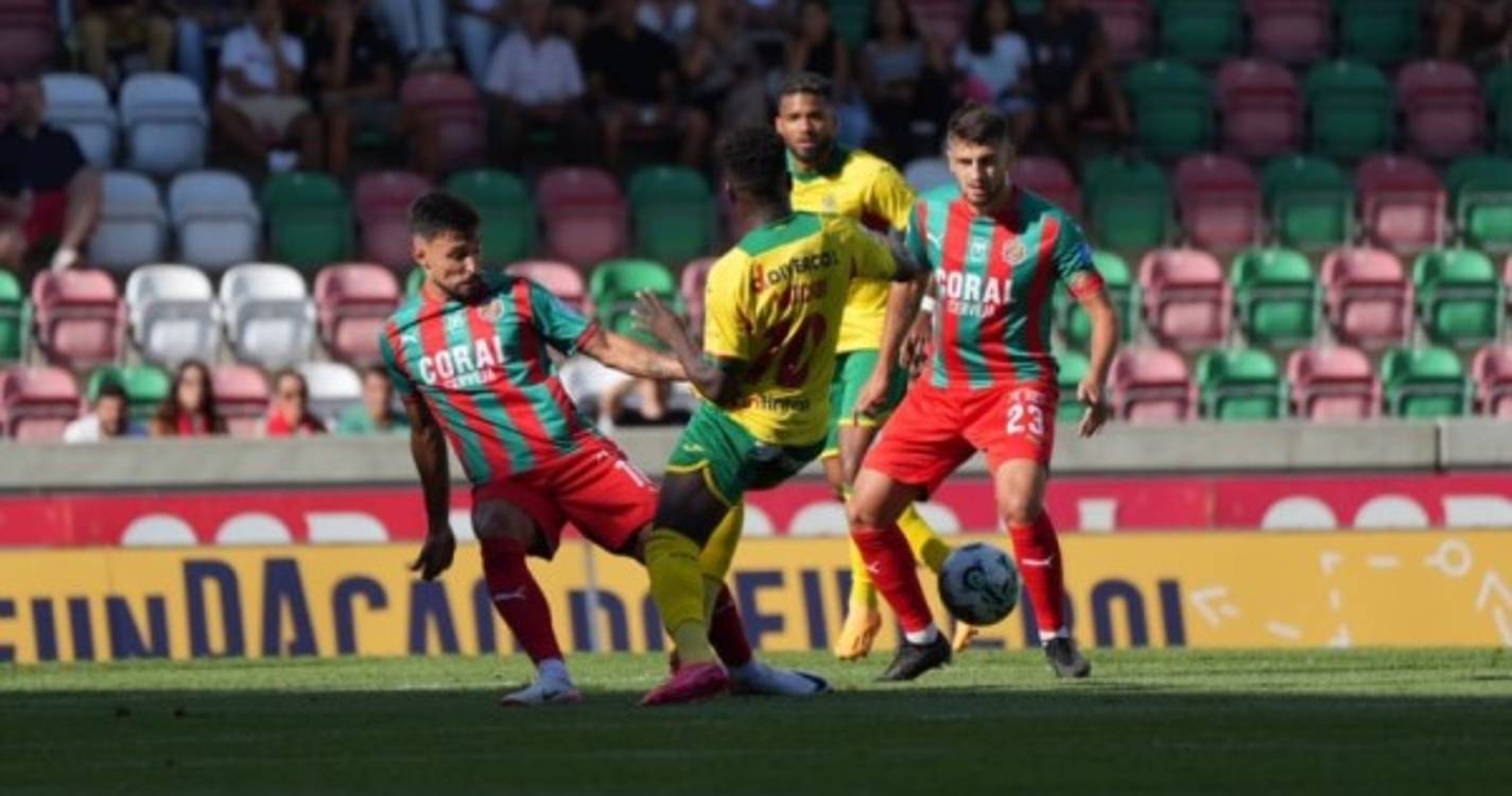 II Liga: Marítimo vence Paços de Ferreira ao intervalo