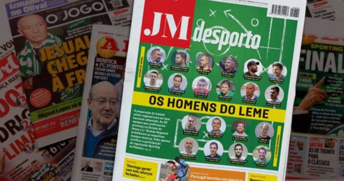 Futebol Sénior: Os homens do leme