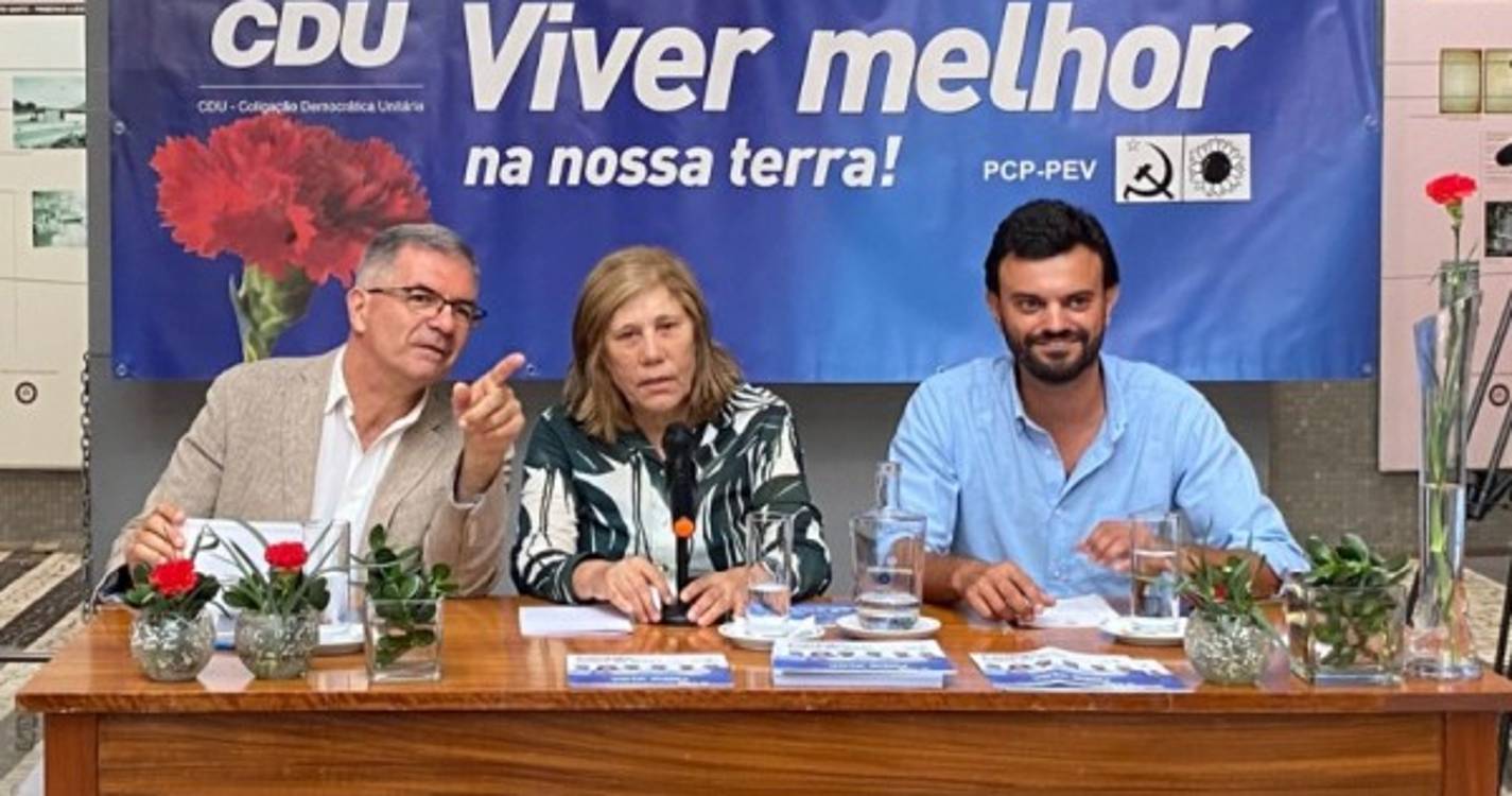 "Precisamos dar mais voz à CDU", diz Alexandre Fernandes