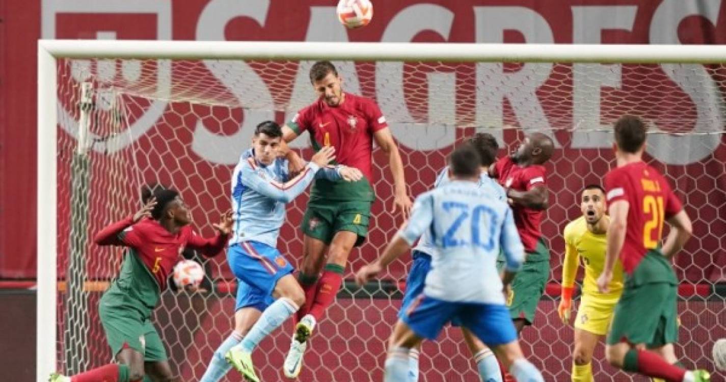 Liga das Nações: Portugal fora da Final Four após derrota com Espanha
