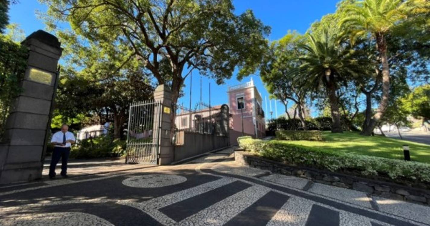 Rogério Gouveia chegou à Quinta Vigia há momentos