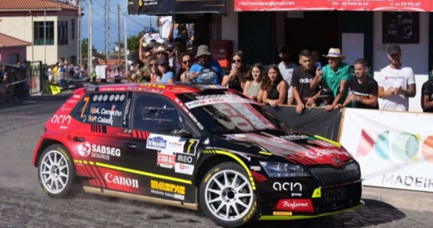 Alexandre Camacho já lidera o Rali Vinho Madeira