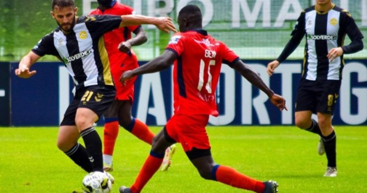 Nacional derrotado em casa pelo Trofense