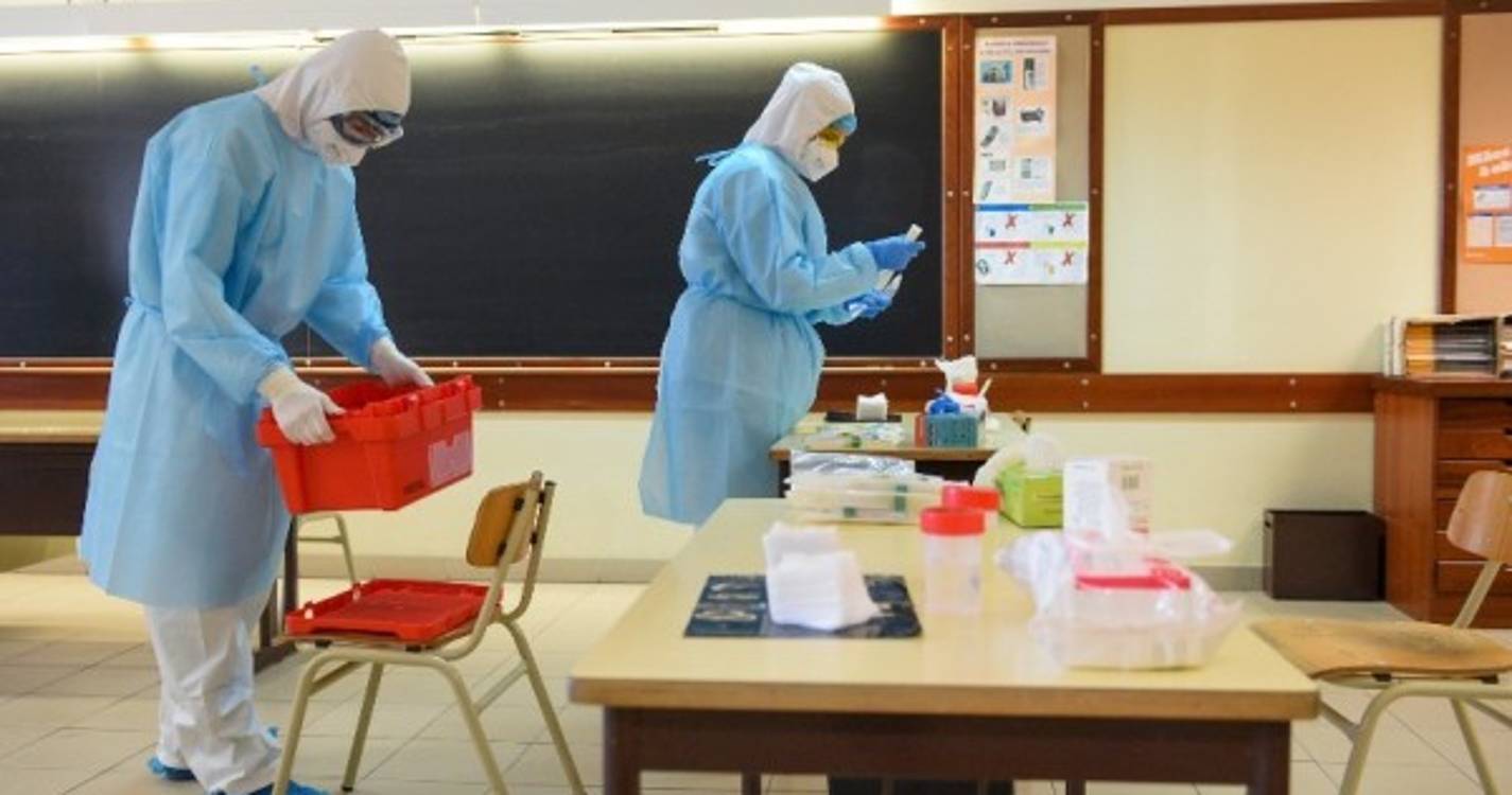 Quase três mil escolas registaram casos de covid-19