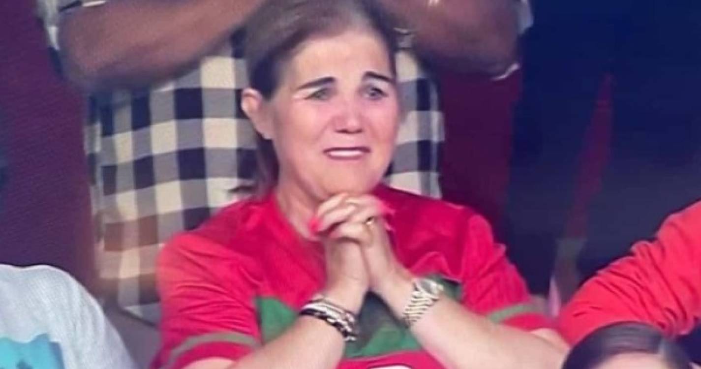 Reação de Dolores Aveiro à vitória de Portugal comove internautas