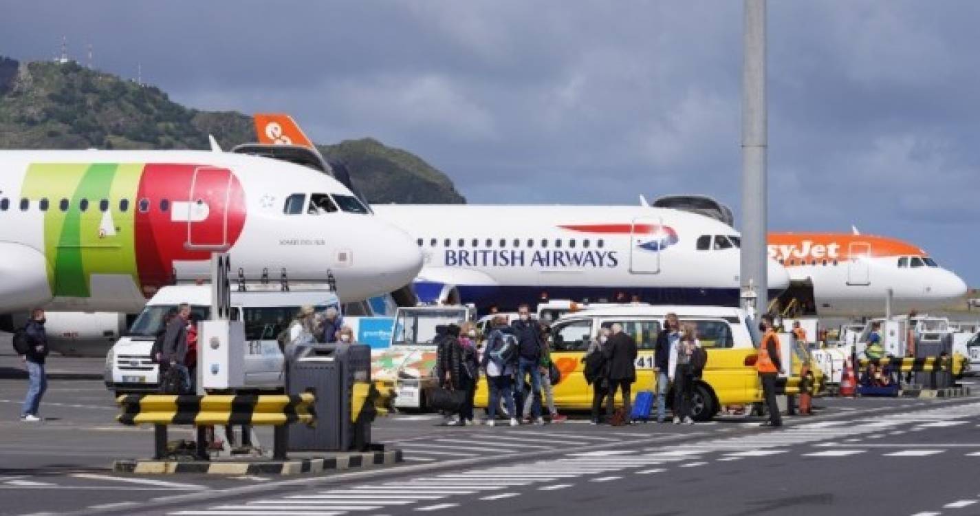 1.396,3 mil passageiros movimentaram os aeroportos da RAM no 3.º trimestre de 2023