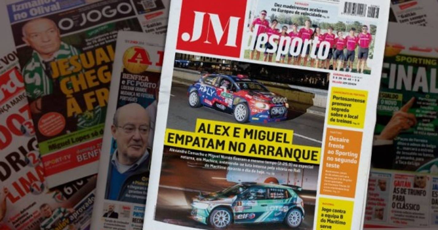 Alex e Miguel empatam no arranque