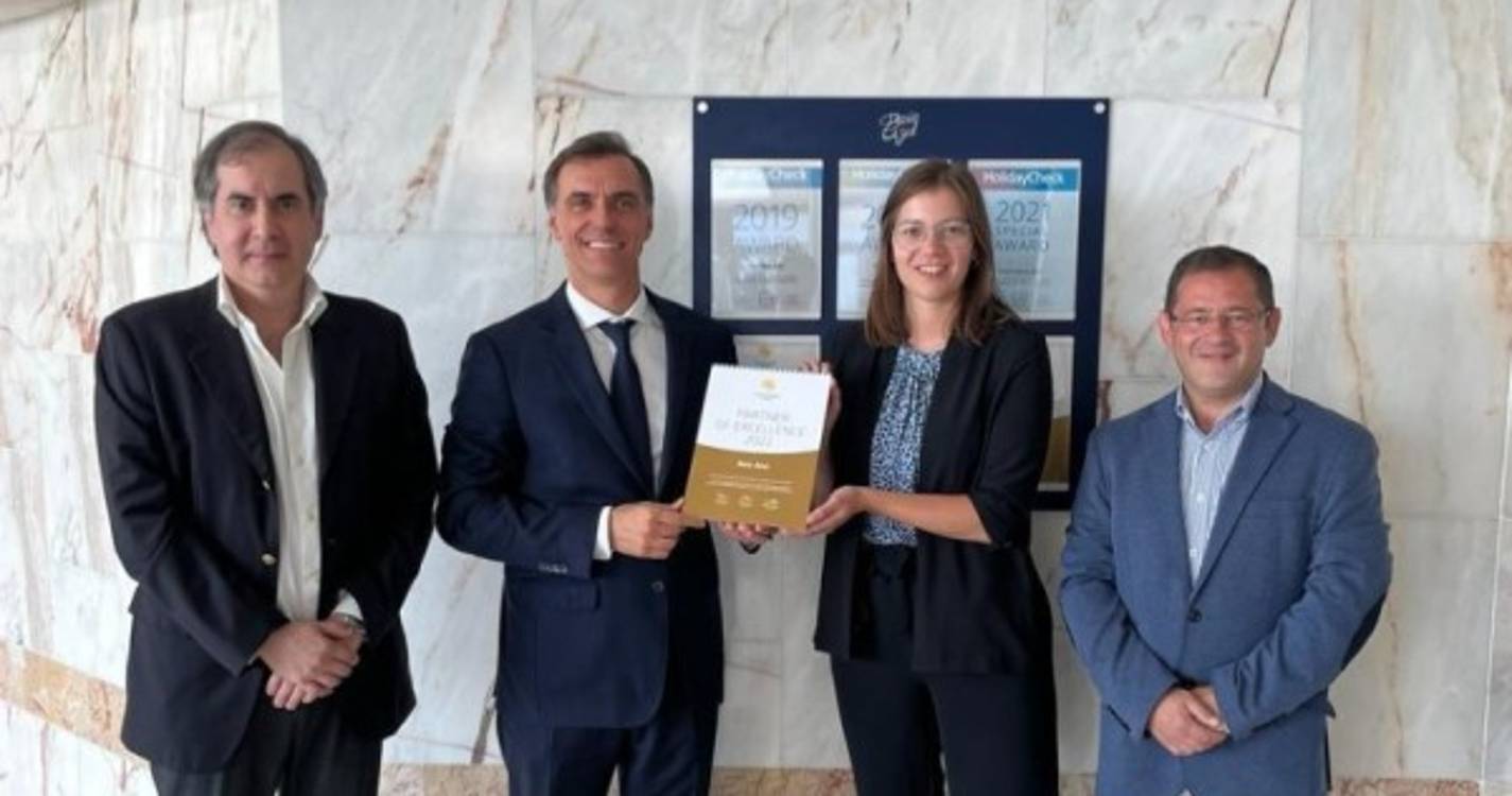 Hotel Baía Azul distinguido como "parceiro de excelência" por operador alemão