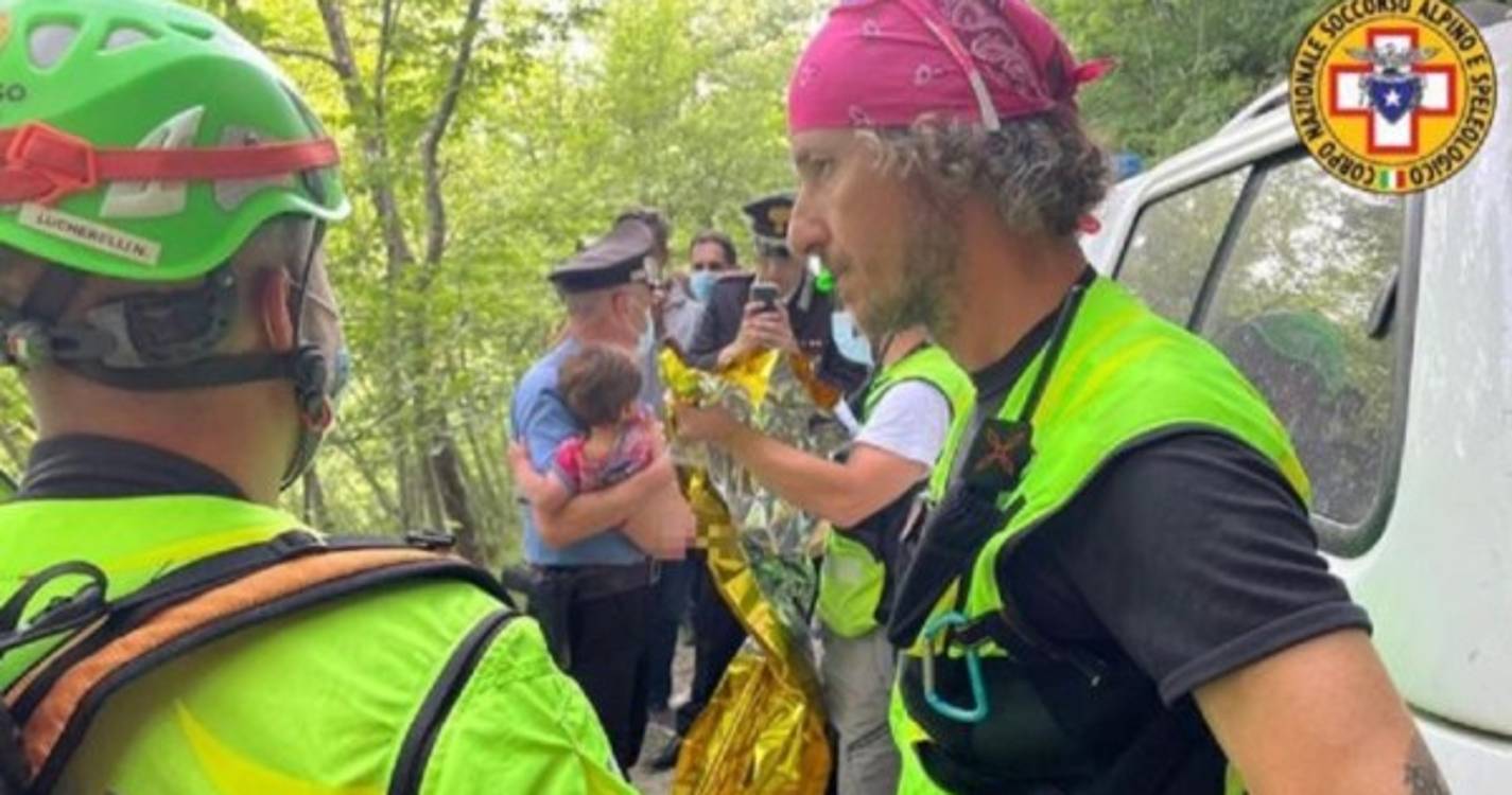 Menino italiano desaparecido desde segunda-feira encontrado com vida