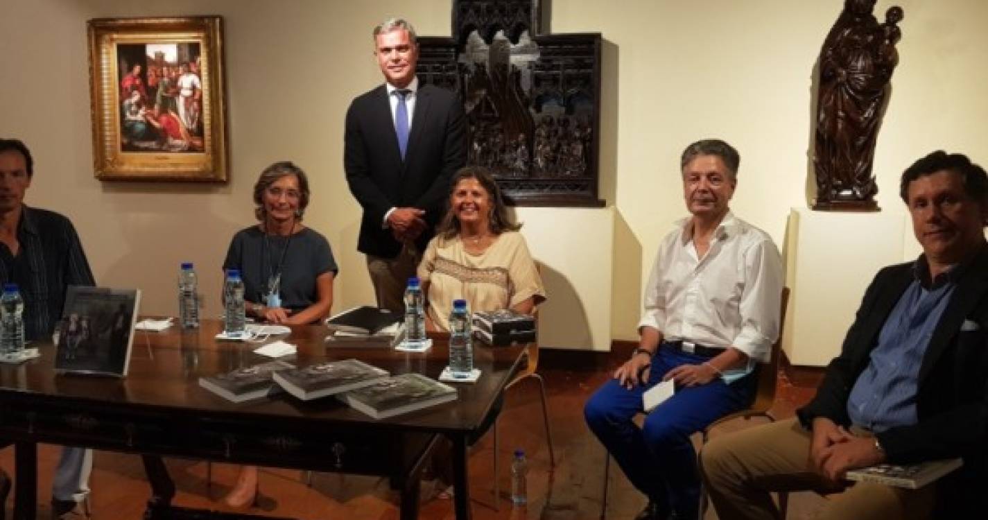 Eduardo Jesus participou na tertúlia sobre o livro 'Camponeses da Madeira: As Bases do Quotidiano no Arquipélago'