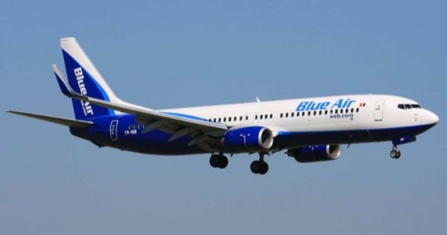 Companhia 'low cost' romena Blue Air inicia operação na Madeira