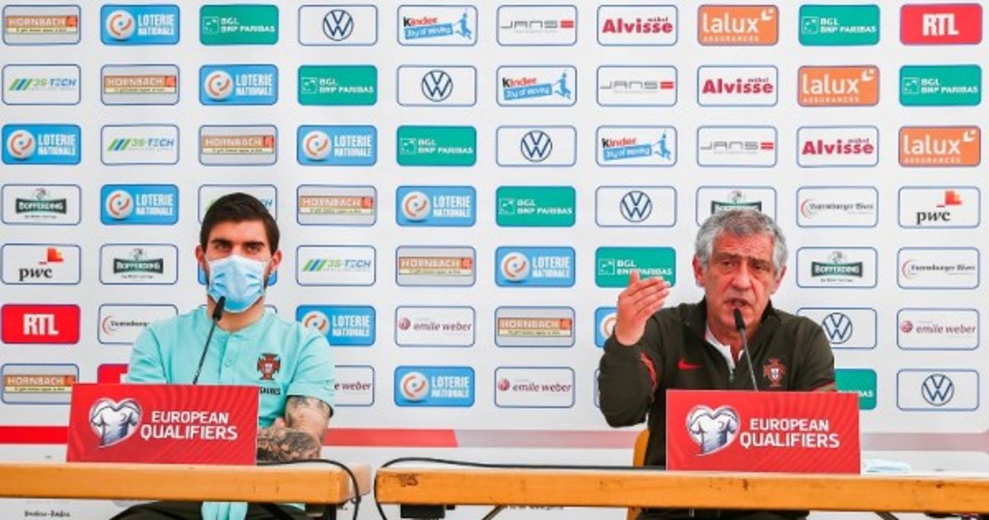 Mundial2022: Fernando Santos destaca evolução do Luxemburgo e recusa parecenças com Azerbaijão