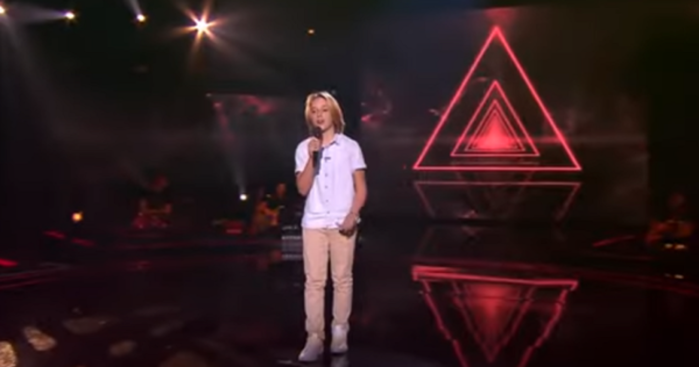 Filho de Miguel Albuquerque atua na prova cega do 'The Voice Kids' (com vídeo)