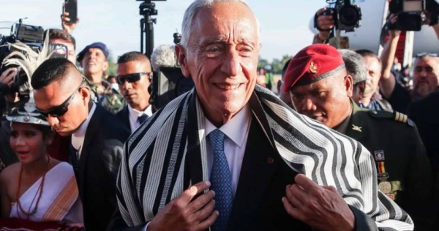Timor-Leste: "Vamos fazer ainda mais", prometeu Marcelo à chegada a Díli